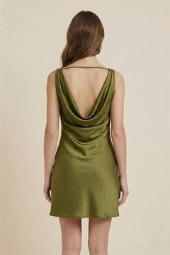 Tuscan Chic Dress | Olive