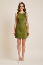 Tuscan Chic Dress | Olive