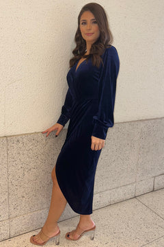 The Sofia Dress (Navy)