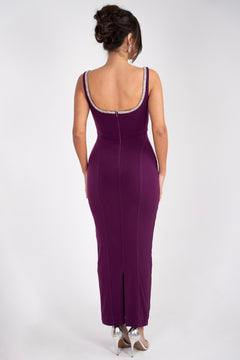 The Yasmine Dress | Purple