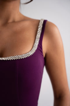 The Yasmine Dress | Purple