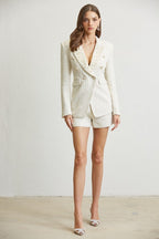 The Madeline Two-Piece Set | Cream