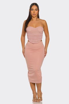 Heartbreaker Two-Piece Set | Blush