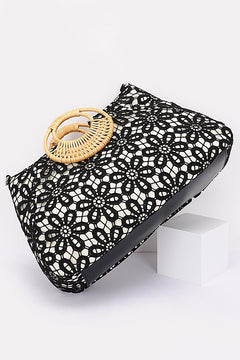 The Monaco Clutch | Black