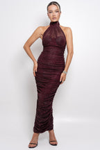 The Silia Dress | Wine