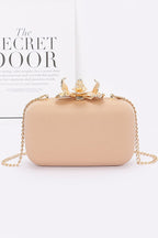 Full Bloom Clutch | Nude