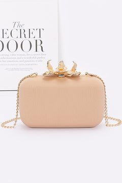 Full Bloom Clutch | Nude