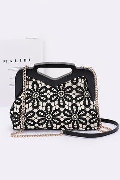 The Tahiti Clutch | Cream