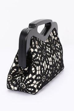 The Tahiti Clutch | Cream