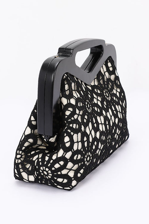 The Tahiti Clutch | Cream