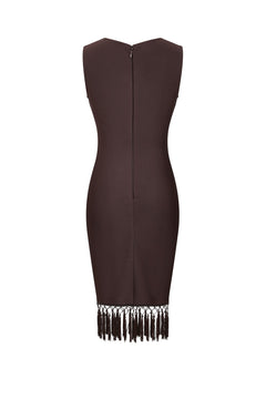 Luxe Lounge Dress | Brown