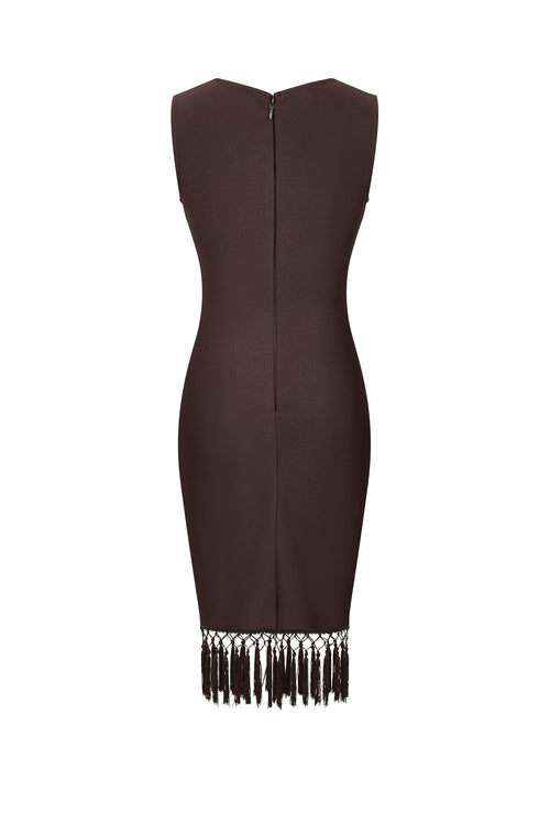Luxe Lounge Dress | Brown