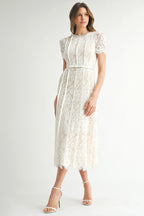 Lovely In Lace Dress | Ivory