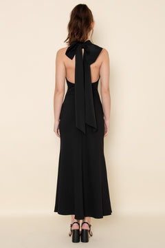 Blissful Bow Dress | Black