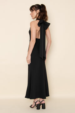 Blissful Bow Dress | Black