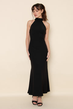 Blissful Bow Dress | Black