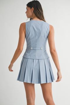 Naughty & Nice Dress | Blue