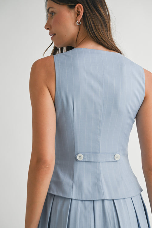 Naughty & Nice Dress | Blue