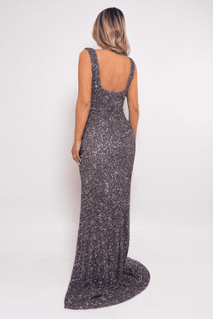 The Dinah Dress | Slate Gray