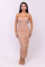 The Tatiana Dress | Nude