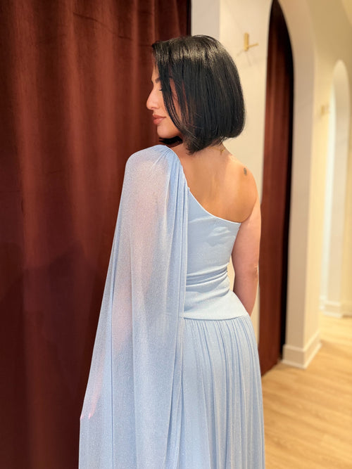 The Athena Glow Dress | Blue
