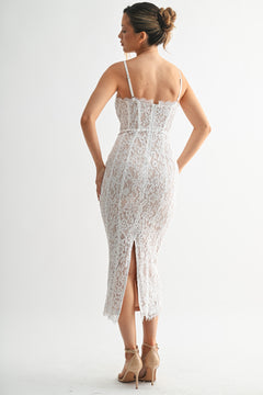 I Am Yours Dress | Ivory/Nude