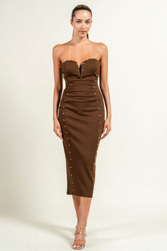 Smokin Hot Dress | Brown