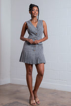 Social Hour Dress | Gray
