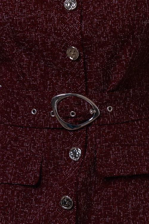 Social Hour Dress | Wine