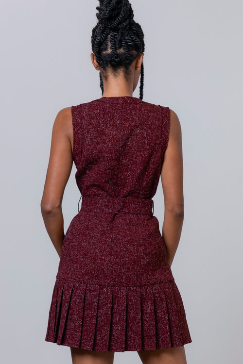 Social Hour Dress | Wine