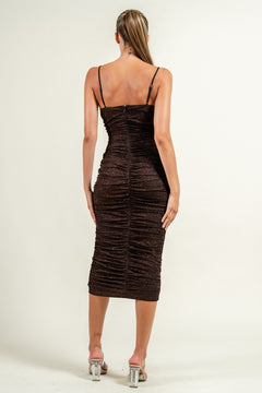 Magical Kiss Dress | Brown