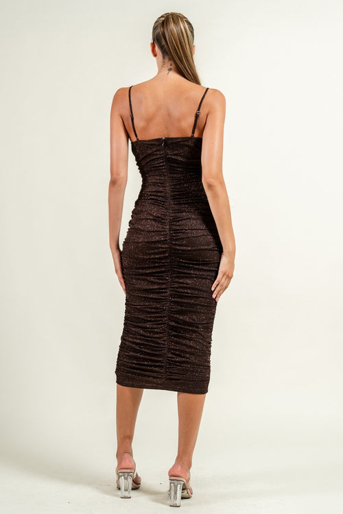 Magical Kiss Dress | Brown