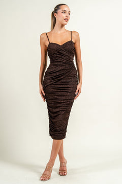 Magical Kiss Dress | Brown