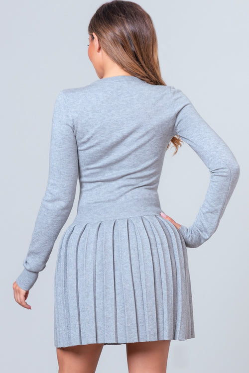 The Cozy Hour Dress | Gray