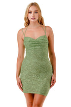 Starlit Glow Dress | Green