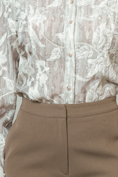 I'm The Boss Two-Piece Set | Taupe/Multi