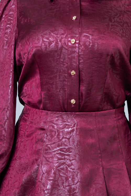 The Peyton Two-Piece Set | Wine