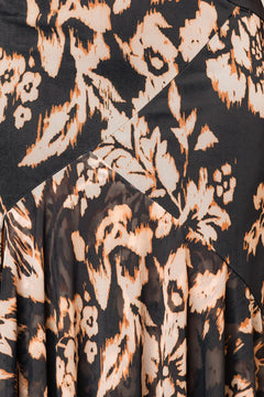 Palm Springs Dress | Black/Multi