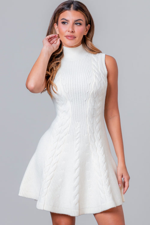 Brunch In The City Dress | Ivory