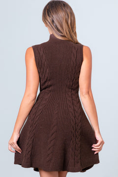 Brunch In The City Dress | Brown