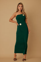 Milan Avenue Dress | Hunter Green