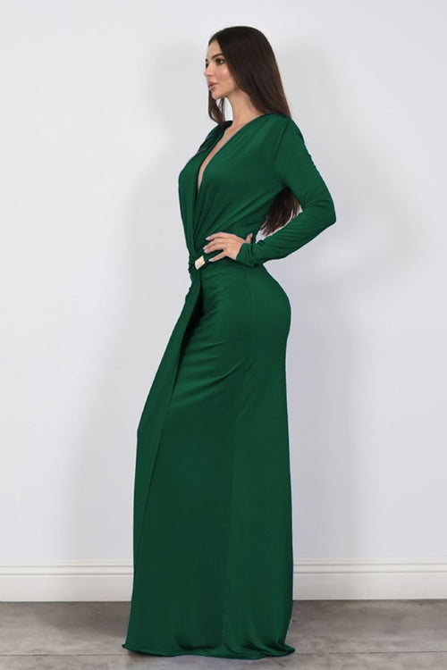 The Camille Dress | Green