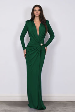 The Camille Dress | Green