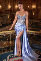 The Zinah Dress | Ice Blue (FINAL SALE)