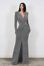 Holiday Ready Dress | Silver