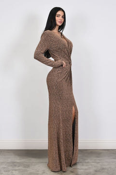 Holiday Ready Dress | Silver