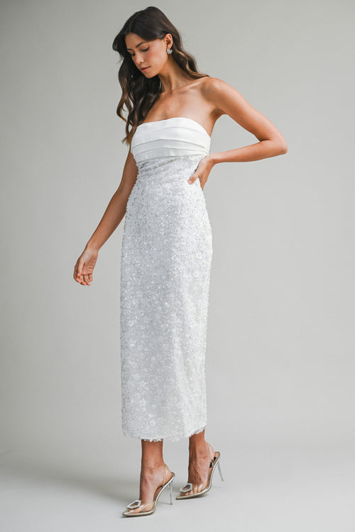 Something Special Dress | White