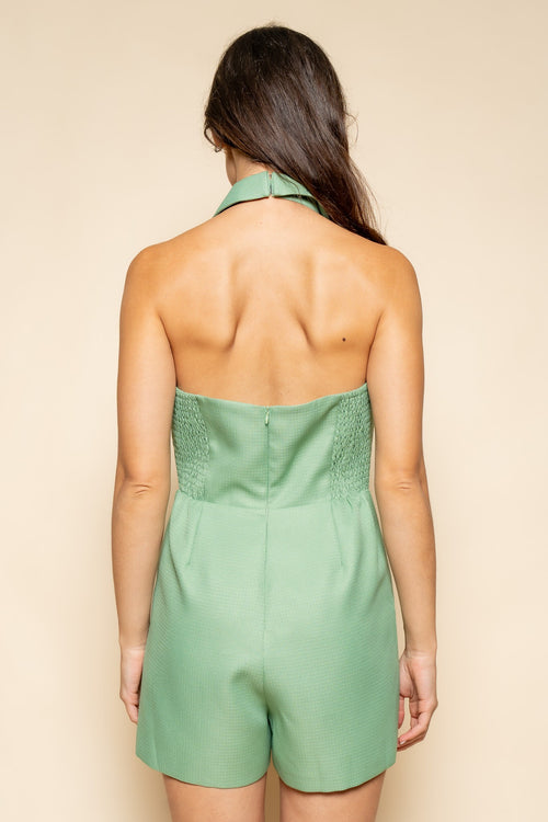 Country Club Romper | Green
