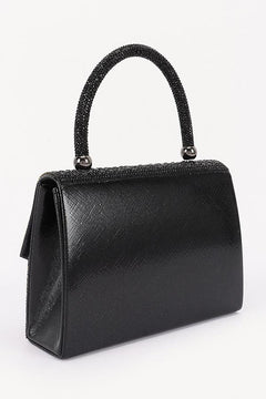 Pretty Bow Evening Clutch | Black