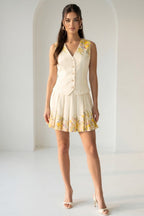 Sunday Stroll Dress | Yellow/Floral